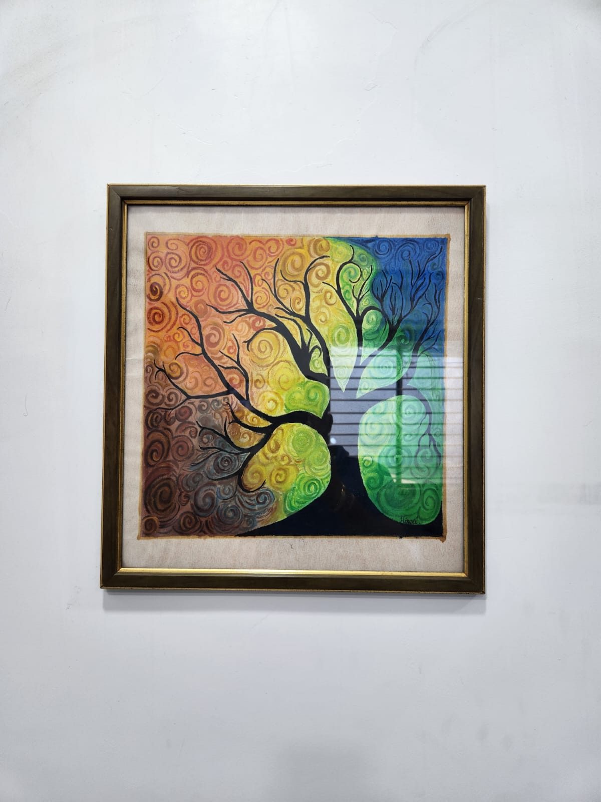 Canvas Painting 5 — original artwork at Paint Blue Sky studio