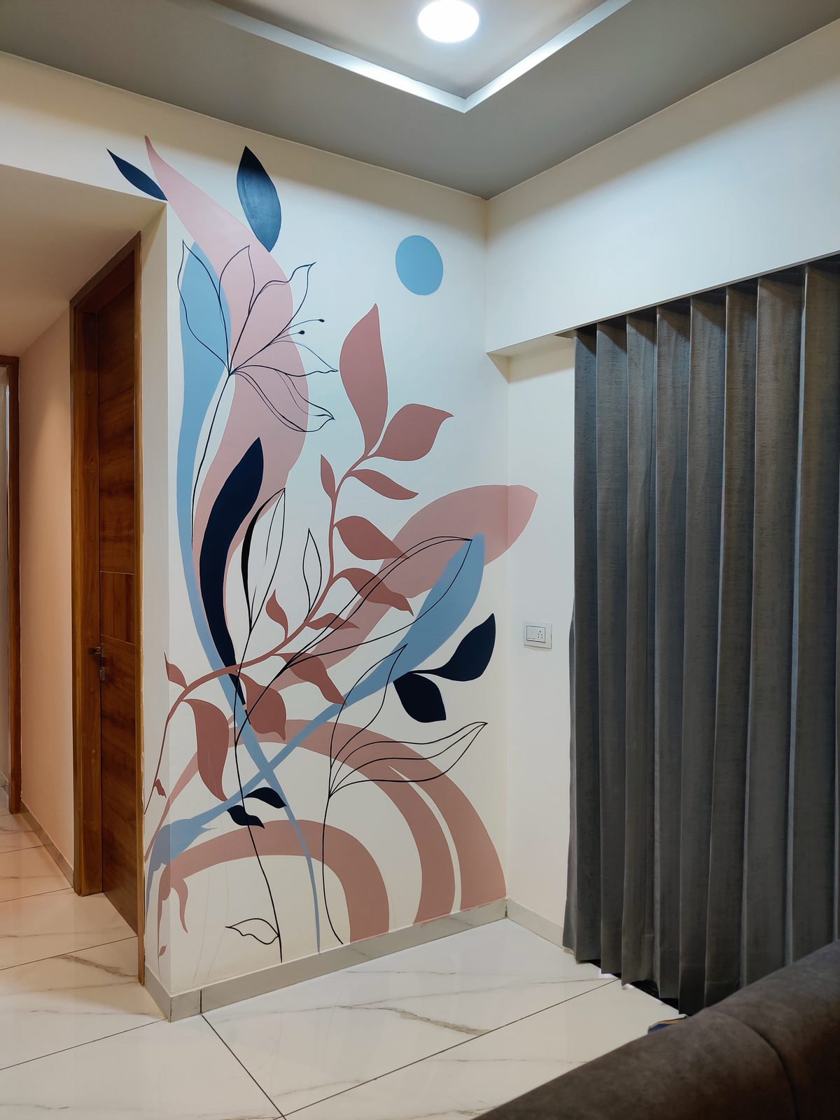 Wall Mural 2 — original artwork at Paint Blue Sky studio