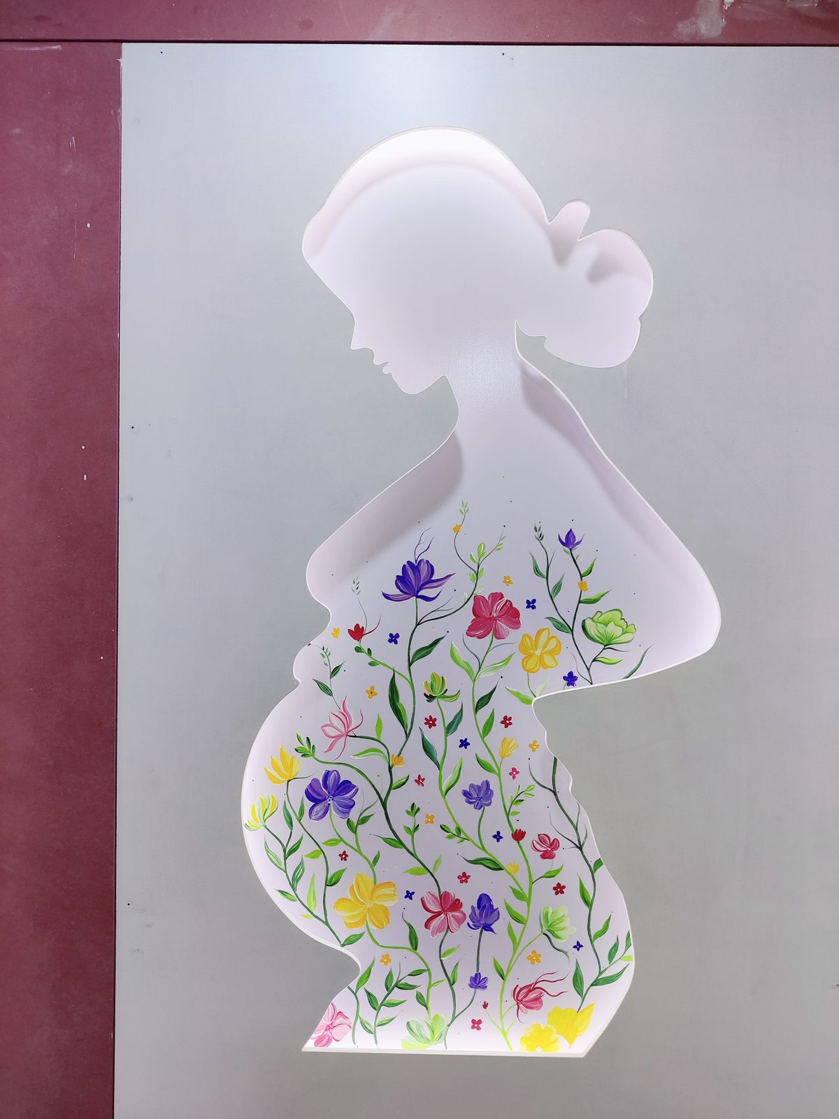Wall Mural 4 — original artwork at Paint Blue Sky studio
